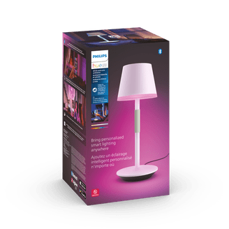 Philips Hue, Portable Table Lamp, 48H Battery, IP54 Outdoor