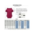 thumbnail image 2 of FASHIONWT Women Minimalist Summer Round Neck Off Shoulder Short Sleeve T-Shirt, 2 of 2