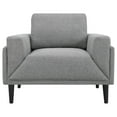 thumbnail image 4 of Rilynn Upholstered Track Arm Accent Chair Grey, 4 of 11