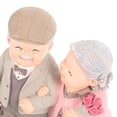 thumbnail image 2 of WRITWAA Resin Figurine Decoration for Valentine's Day Elderly Couple, Multi-Color Resin, 1 Pack, 2 of 10