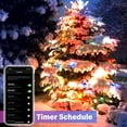 thumbnail image 5 of 66FT 200 LED Smart String Lights Color Changing Programmable APP Remote Control Music Timer Dimmable Christmas Fairy Twinkle Lights Plug in for Tree Wedding Xmas, 5 of 8