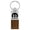 Brown, variant on Mopar Duo Rectangular Leather Key Chain (Brown)