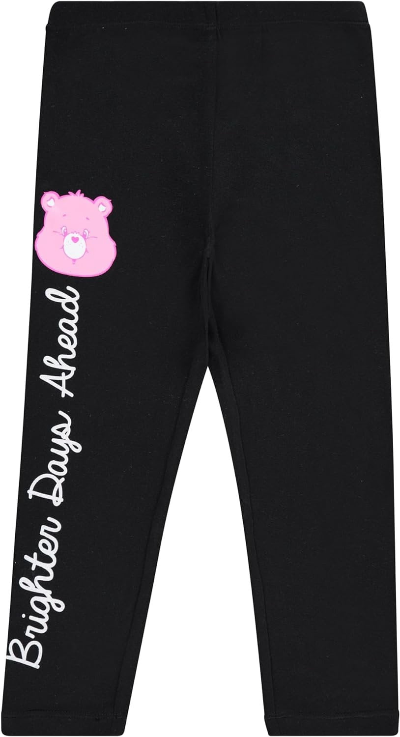 Care Bears Toddler Girls Cheer Bear Sweatshirt & Legging 2-piece Bundle Set -Sizes 2T-5T