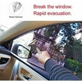 thumbnail image 4 of ZHAOCHENG Rompeventanas de coche premium con cortador de cinturón de seguridad - Martillo de seguridad automático - Herramienta de escape de emergencia, Martillo de ventana de metal para accesorios de, 4 of 5