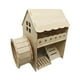 thumbnail image 2 of Casa para hámster de 2 , accesorios para esconderse, divertida caseta para hámster, accesorios para jaulas, casa para jerbos para animales pequeñ, 2 of 9