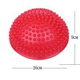 thumbnail image 2 of Bola de masaje semicircular, bola de erizo, bola de yoga, bola de masaje para entrenamiento de equilibrio, (rojo) oso de fresa Electrónica, 2 of 5