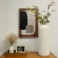thumbnail image 6 of Better Homes & Gardens 22" Speckled Ribbed Ceramic Floor Vase, Cream White, 6 of 7