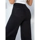 thumbnail image 4 of Pantalón baggy mezclilla rígida Mujer con brillos recto negro 5, 4 of 5