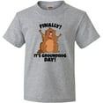 thumbnail image 3 of Inktastic Finally It's Groundhog Day Youth T-Shirt, 3 of 5