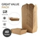 thumbnail image 2 of Cajas para llevar Stock Your Home Kraft Brown, 2,1 L (paquete de 40), 2 of 7