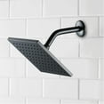 thumbnail image 5 of Better Homes & Gardens 1-Setting 8 in. Square Rain Showerhead in Matte Black, 5 of 11