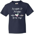thumbnail image 3 of Inktastic Nonna and Nonno Love Me- Heart Grandchild Youth T-Shirt, 3 of 5