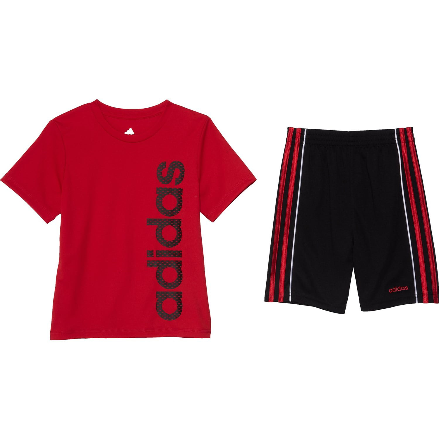 adidas matching shirt and shorts