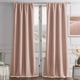 thumbnail image 1 of Cortinas Joydeco Velvet con aislamiento térmico 132 x 229 cm, color rosa, 1 of 7