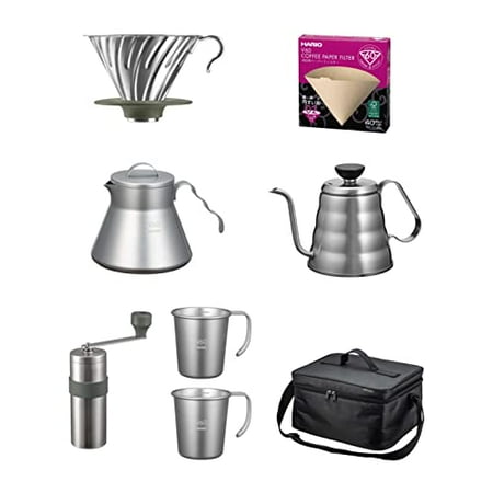 

HARIO V60 outdoor coffee full set black made in Japan O-VOCF