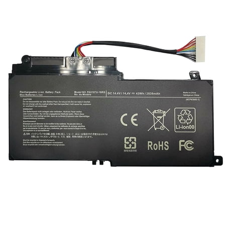 Battery for Toshiba Satellite L55-A-5266 L55-A5168 L55-A5184 L55-A5226 L55-A5234