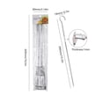 thumbnail image 3 of To BBQ Pinchos Easy Clean Kebab Stick BBQ Grill Accesorios (38cm) 10pcs Ndcxsfigh Libre de BPA, 3 of 5