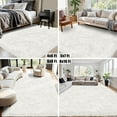 thumbnail image 6 of 8x10 Area Rug for Living Room:Ultra Soft Fluffy Shag Beige Rugs,Large Fuzzy Plush Indoor Non Slip Carpet Washable Rug for Bedroom Kids Nursery Office Dorm Modern Decor(White 8'x10'), 6 of 7