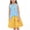 Blue, variant on SELONE Dresses for Girls Kids Sleeveless Princess Dress Crew Neck Midi Sundress Graphic Elegant Outfits 3-14Y