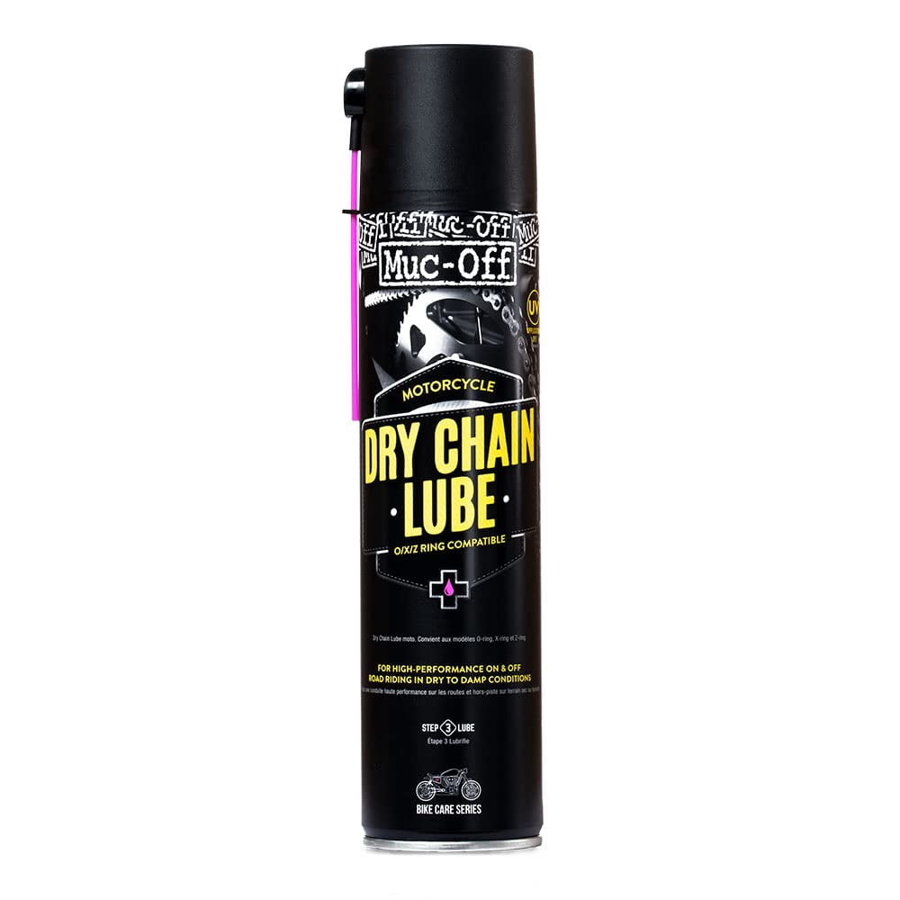 Lubricante para cadenas de motocicletas Muc-Off Dry de 400 ml para  condiciones secas | Walmart en lnea