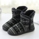 thumbnail image 2 of Laklulu Hausschuhe Hüttenschuh Hohe Gefüttert Hüttenstiefel rutschfest Winter Pantoffeln für Unisex-Erwachsene, 2 of 4
