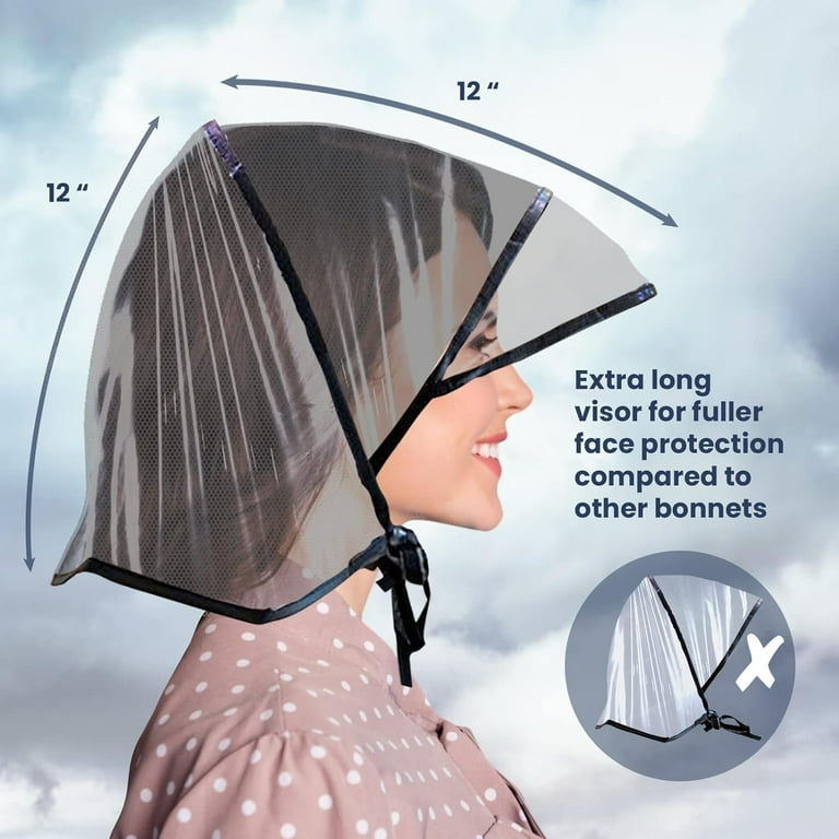 Womens shop rain bonnets