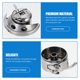 thumbnail image 3 of FESTFENDS 1Jgo Bobbin Case De Acero Inoxidable Para Máquina De Coser Accesorio Universal Color Plateado, 3 of 6