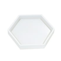 JeashCHAT Silicone Molds for Resin,Large Resin Molds ,Deep Epoxy Molds Hexagon for Flowers Preservation, Resin Art Casting, DIY Wedding, Valentine, Anniversary Gift and Home Decors