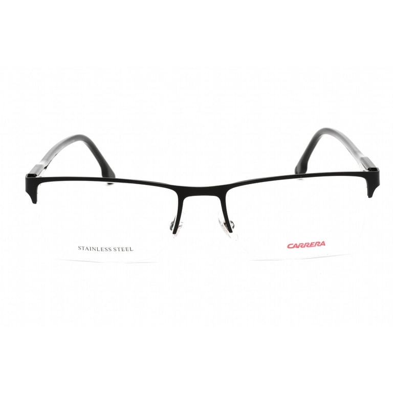 Carrera Men's 6623 Rectangular Prescription Eyeglass Frames - Metal Frame, Size 54-19-145