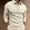 Beige, variant on DPTALR Men's Casual Basic Long-Sleeve Pullover Shirt Turn-Down Collar Zip-Up Design,Beige,L