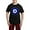 With Red Plaid Pant, variant on CafePress - Nazar Amulet Evil Eye Protection Pajamas - Men's Dark Loose Fit Cotton Pajama Set
