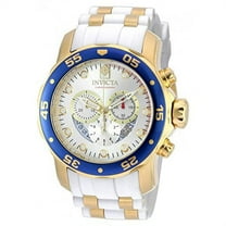 Invicta Men's 20293 Pro Diver Quartz Chronograph Silver Dial Watch