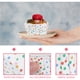 thumbnail image 2 of 100 vasos de papel desechables para helado, pasteles y postres, ideales para fiestas, bodas, cumpleaños y repostería (con lunares de colores)., 2 of 7