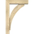 thumbnail image 3 of Ekena Millwork 6"W x 24"D x 36"H Thorton Block Rough Sawn Bracket w/ Offset Brace, Douglas Fir, 3 of 25