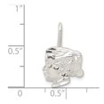 thumbnail image 3 of Sterling Silver Head Charm, 3 of 3