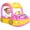 Pink, variant on Inflatable Baby Pool Float with Canopy, Safty Seat for Infant Baby Swim Float Rings Car Shaped Swimming Pool Floaties for Babies Toddler Age of 6-36 Months