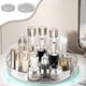 thumbnail image 1 of Organizador de tocadiscos para armarios de cocina | Lazy Susan de plástico transparente giratorio a 360° para despensa, nevera, encimera | Contiene especias, condimentos, cosméticos | Diámetro de, 1 of 6