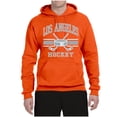 thumbnail image 2 of Wild Bobby City of Los Angeles Hockey Fantasy Fan Sports Unisex Hoodie Sweatshirt, Orange, 3X-Large, 2 of 5