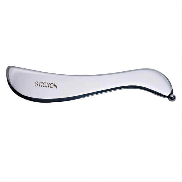 Herramienta de Masaje Gua Sha STICKON Acero Inoxidable para Tejidos Blandos
