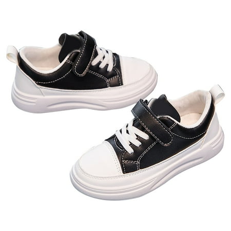 Ketyyh-chn99 Baby Shoes Infant Boy Girl First Walker Shoes Girl Running Shoes Hiking Shoes for Kids casual shoes girls kids sneakers lightweight Black 11.5