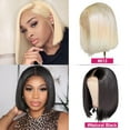 thumbnail image 4 of 613 Blonde Color 13*1 T Lace Front Wigs, 4 of 8