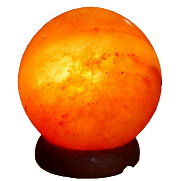 Sphere Salt Lamp 6' (Large) With Cord & Bulb
