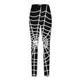 thumbnail image 4 of Luxalzxs Halloween Leggings for Women High Waist Stretchy Workout Running Yoga Pants Halloween Cosplay Tights Halloween Graphic Print Elastic Leggings Pants, 4 of 5