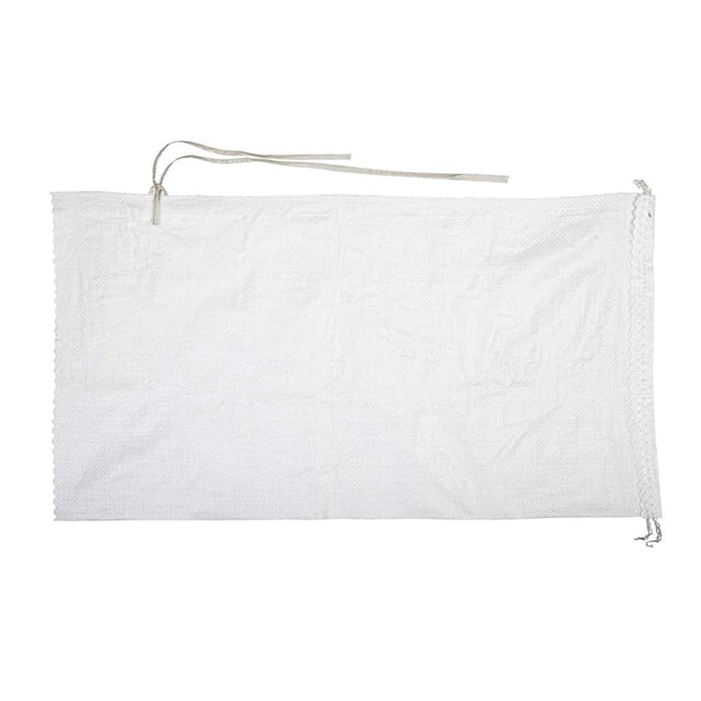 Sacos De Arena Blancos Vacíos Con Correa De Amarre Sacos De Arena De Protección Contra Inundaciones Para Llenado De Agua De Inundación 10Pcs sonducket HA037254-00