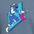 thumbnail image 3 of CafePress - Power Rangers Blue R Men's Comfort Colors® T Shirt - Mens Comfort Colors Shirt, 3 of 5