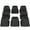 Black, variant on Lutown-Teen Bed Risers 2 inch Heavy Duty Furniture Risers for Sofas, Chair Risers Sofa Risers Table Risers Set of 8 Pack, Black