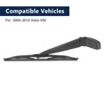 thumbnail image 3 of 355mm 14" Car Rear Windshield Wiper Blade Arm Set for Volvo V50 Black 04-12, 3 of 6
