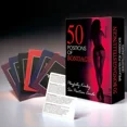 thumbnail image 2 of 50 posiciones para adultos, tarjetas de posición sexual, juegos divertidos para el día de la pareja, regalo travieso, juego en inglés para parejas, 2 of 5