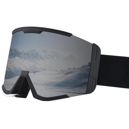 Yihuala Ski Glasses Snow Snowboard Sport Goggles Men Women Youth Teens Skiing Skating Protections Snowmobile Anti Fog Goggles