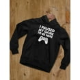 thumbnail image 4 of Tstars Boys Unisex Video Game Gift for Gamer Shirt I Paused My Game to Be Here Cool Funny Humor Nerdy Geek Gaming Birthday Gift for Son Youth Hoodie, 4 of 5